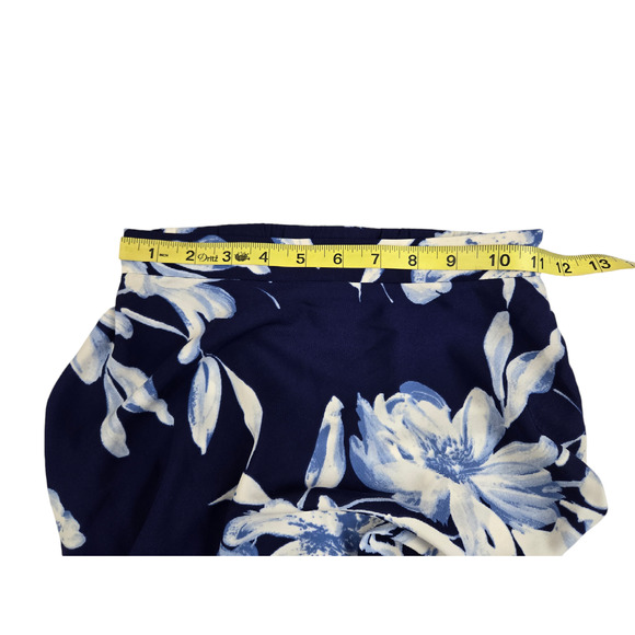 Lulus Love for Lanai Tropical Resort Navy Blue Floral Print Two-Piece Maxi XS - Picture 5 of 8